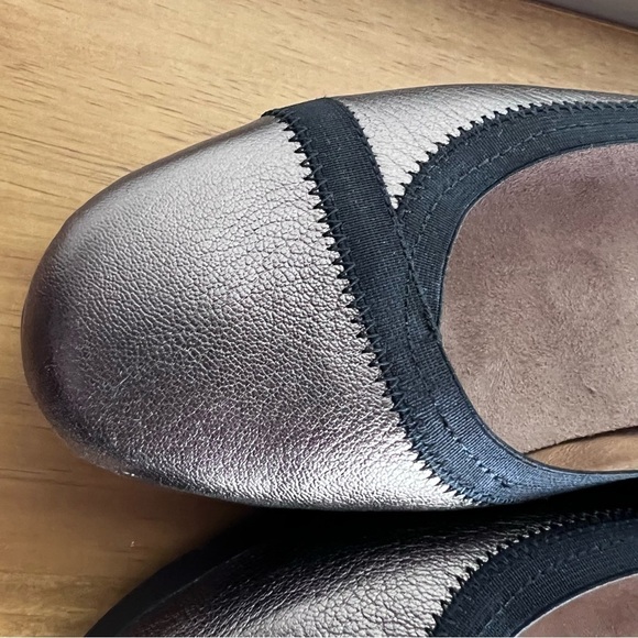 Clarks Artisan Daelyn Hill Wedge Bronze Leather Pump 9.5 - Picture 5 of 16